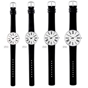 Arne Jacobsen Uhren sind in verschiedenen Größen erhältlich